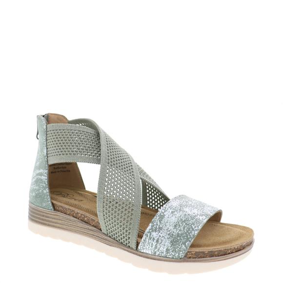 NEW BIZA women bree sandal in green - Picture 1 of 4